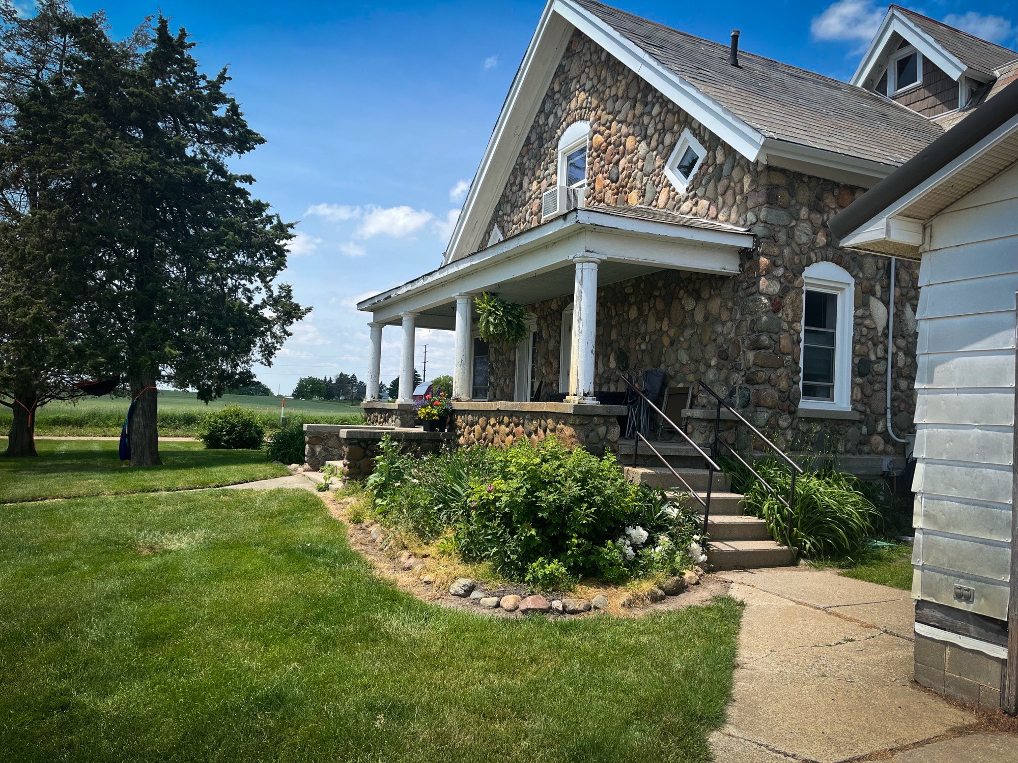 A finished North Shade Lawn project