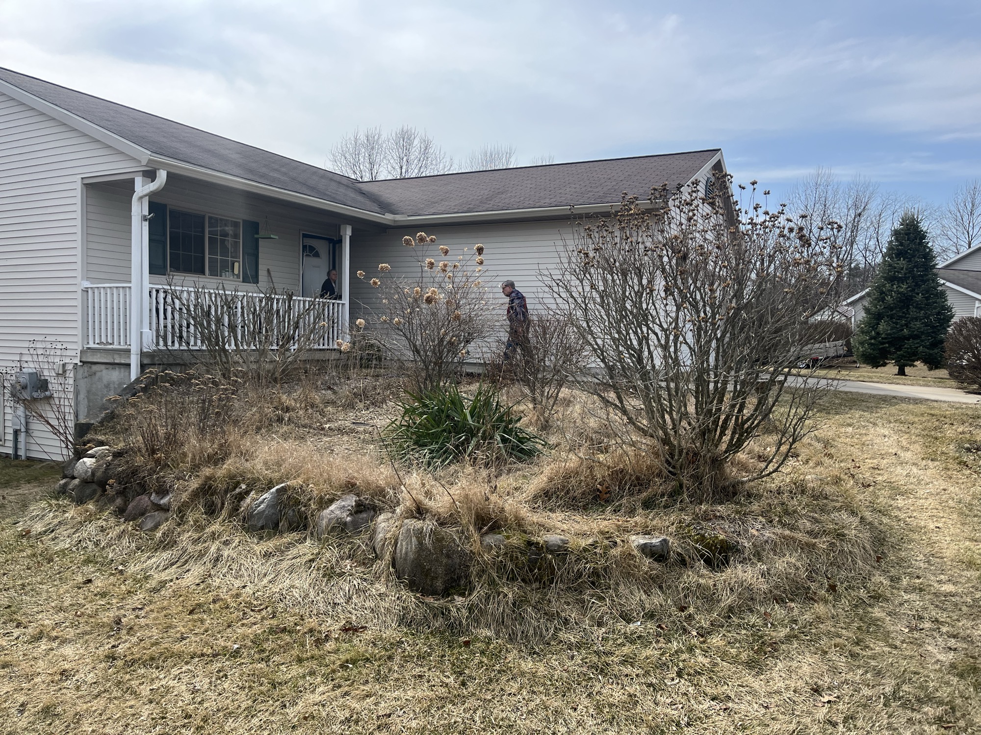 Landscaping project by North Shade Lawn