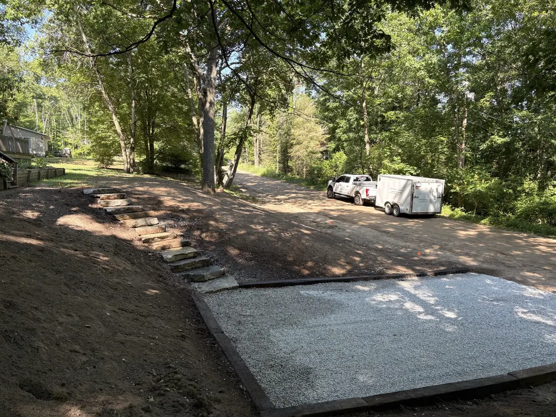 landscaping project