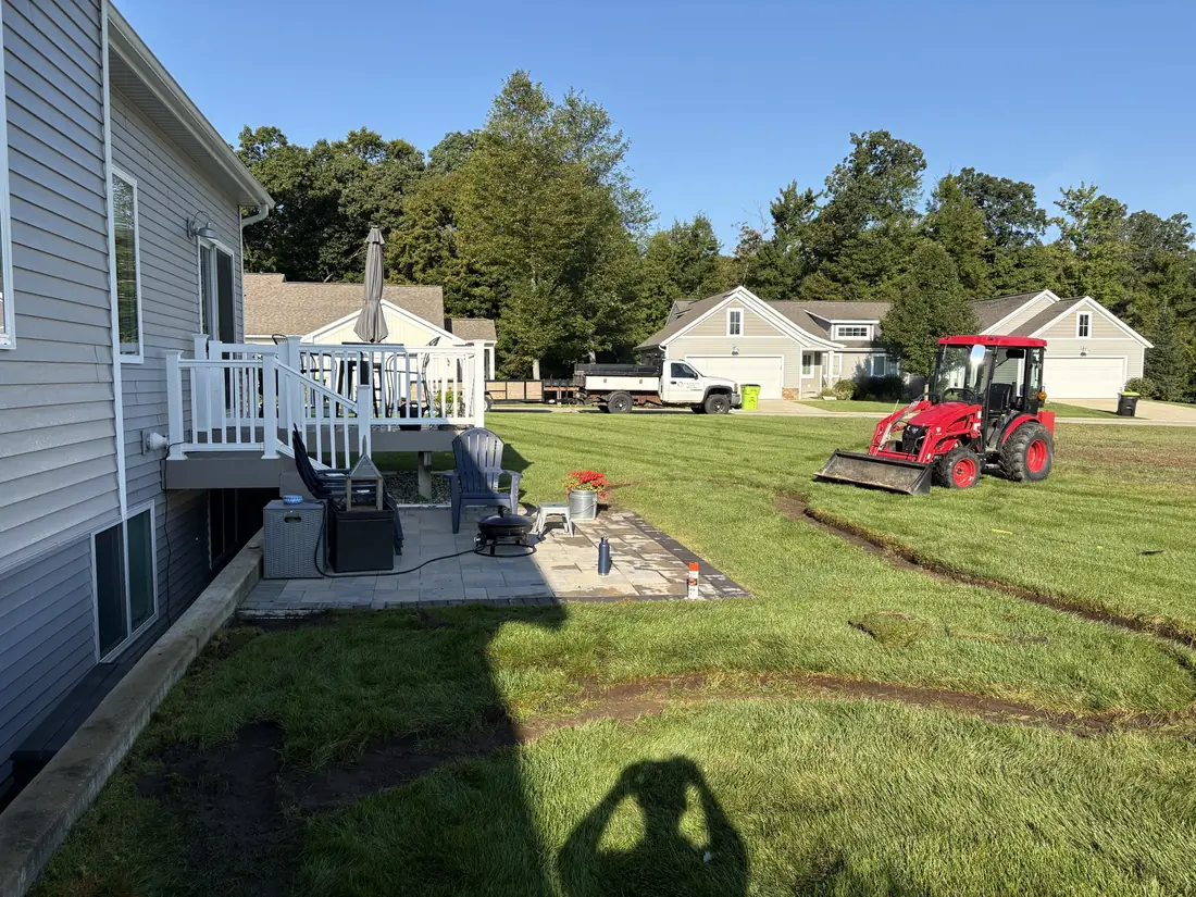 Landscaping project by North Shade Lawn