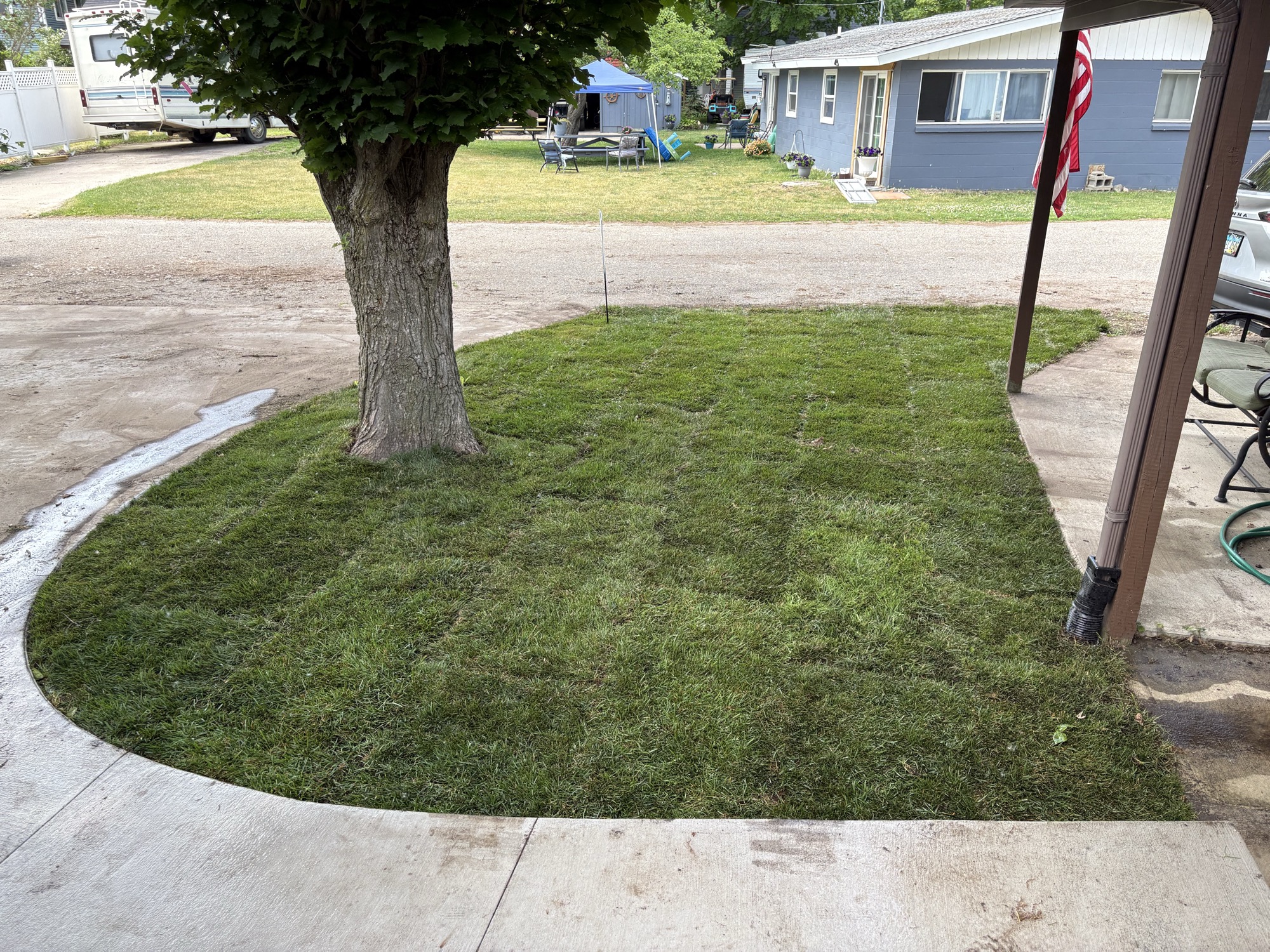 Landscaped property