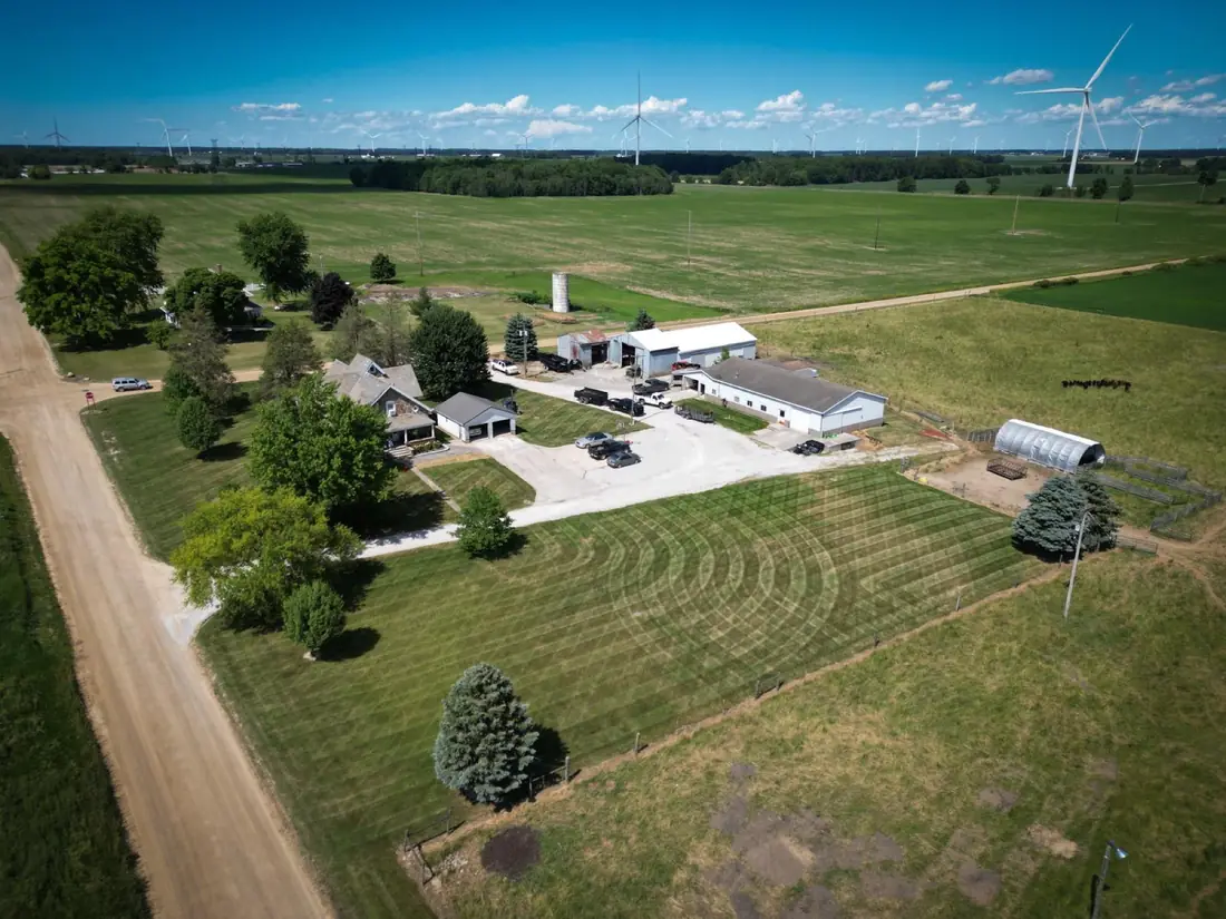 Aerial of maintained property