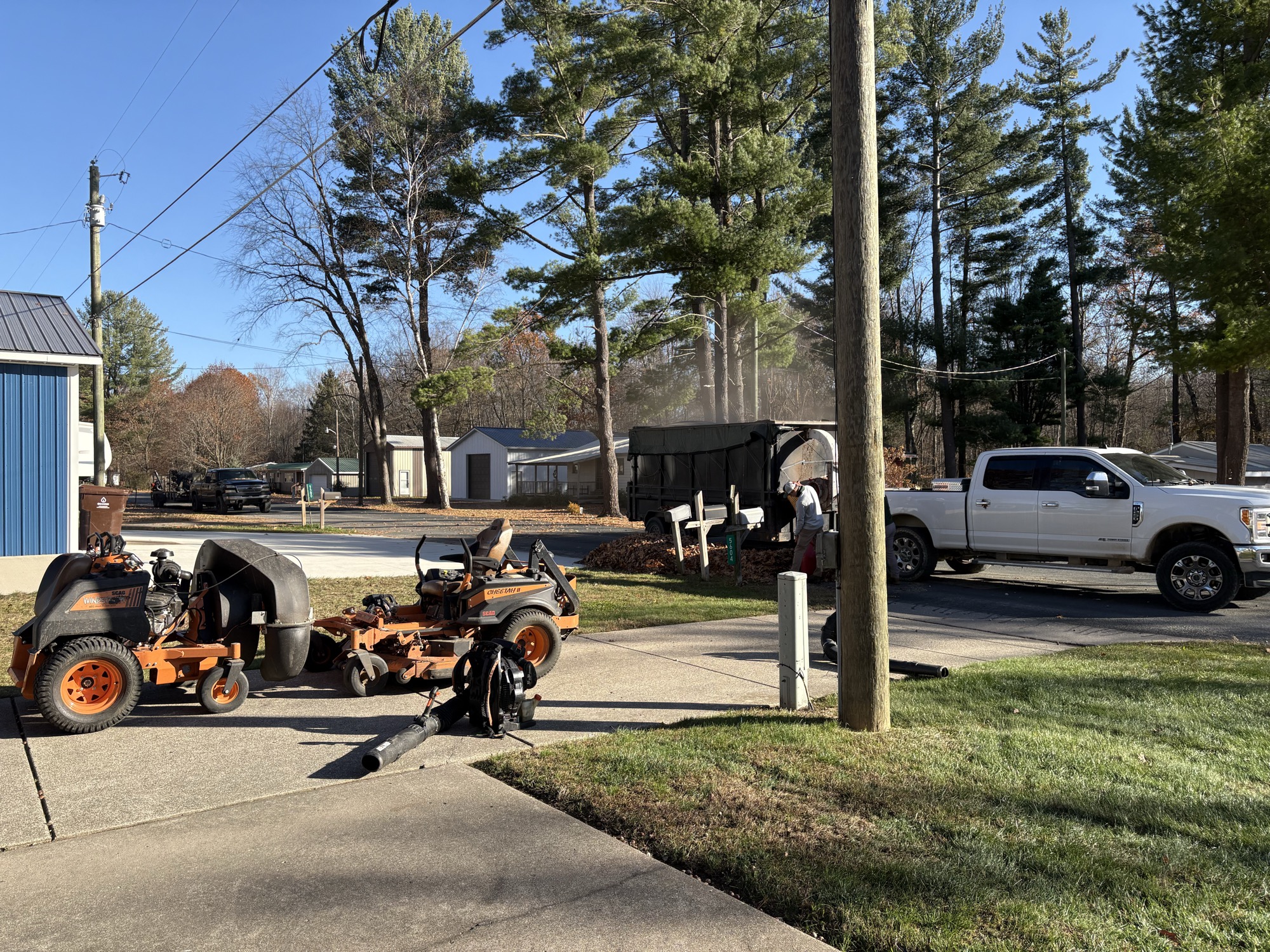 Seasonal Cleanups project by North Shade Lawn