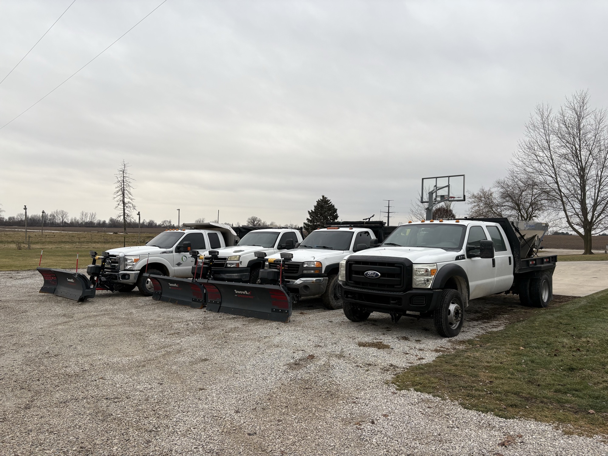 Snow plow fleet